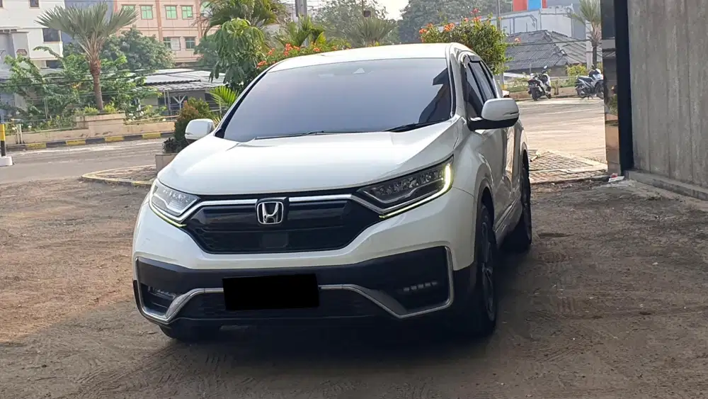 Km 37rb honda crv turbo prestige sensing 2021 putih sunroof