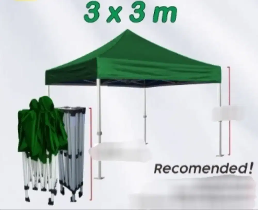 Tenda Oppo 3x3 meter (baru)