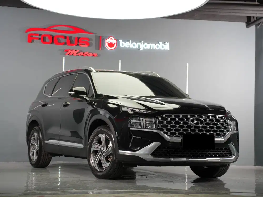Km 37rb hyundai santafe santa fe prime 2023 hitam pajak panjang