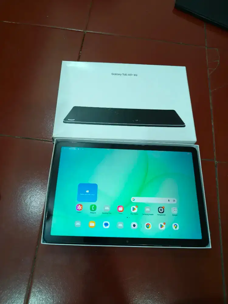 Samsung tab A11+ 5G ram6/128 fulset ori garansi panjang