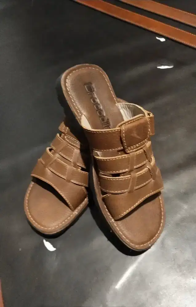 SANDAL ASLI FUL KULIT ecco Kualitas Super