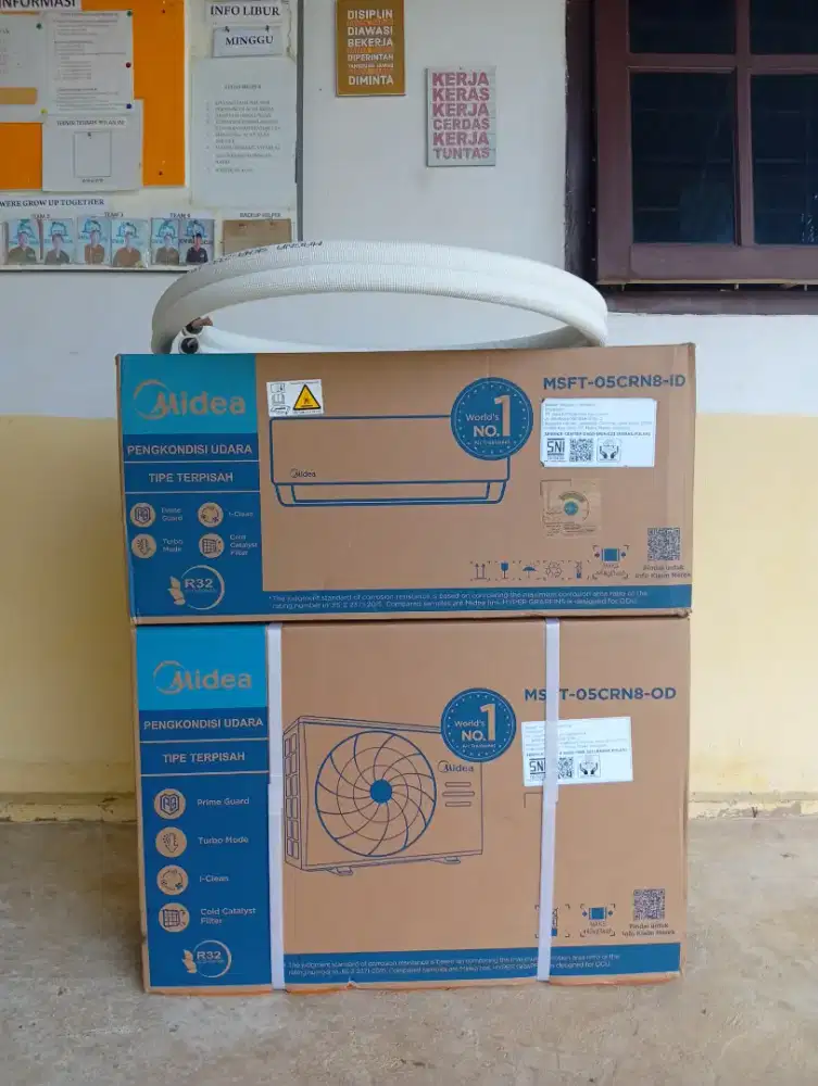 Bergaransi AC Midea 1 PK