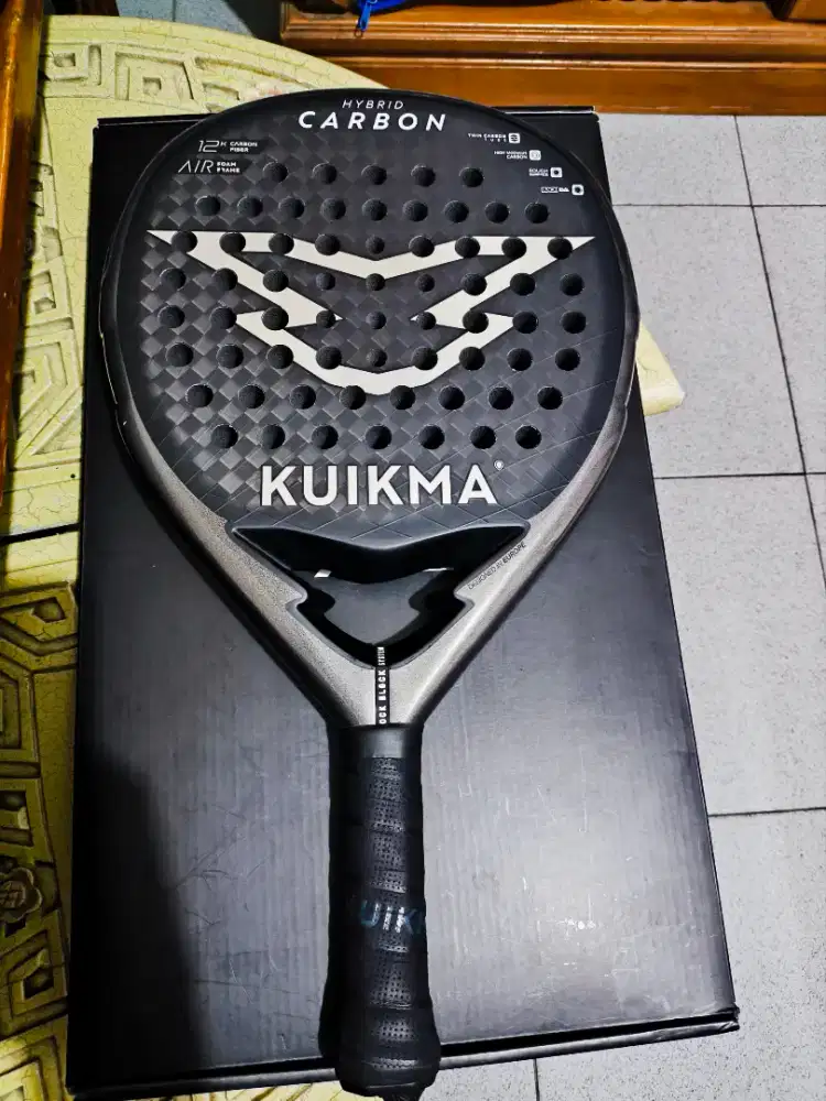 Kuikma Hybrid Carbon 12K (raket padel , very good condition)