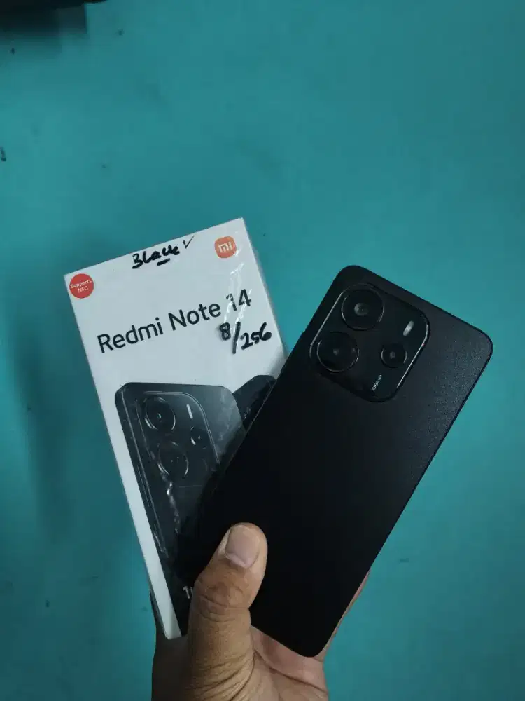 Redmi Note 14 4G ram 8/256GB fullset Mulus