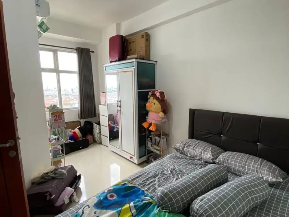 Jual Sewa Apartemen Gunawangsa Tidar 2BR dijadikan 1BR Luaasss Full Furnished