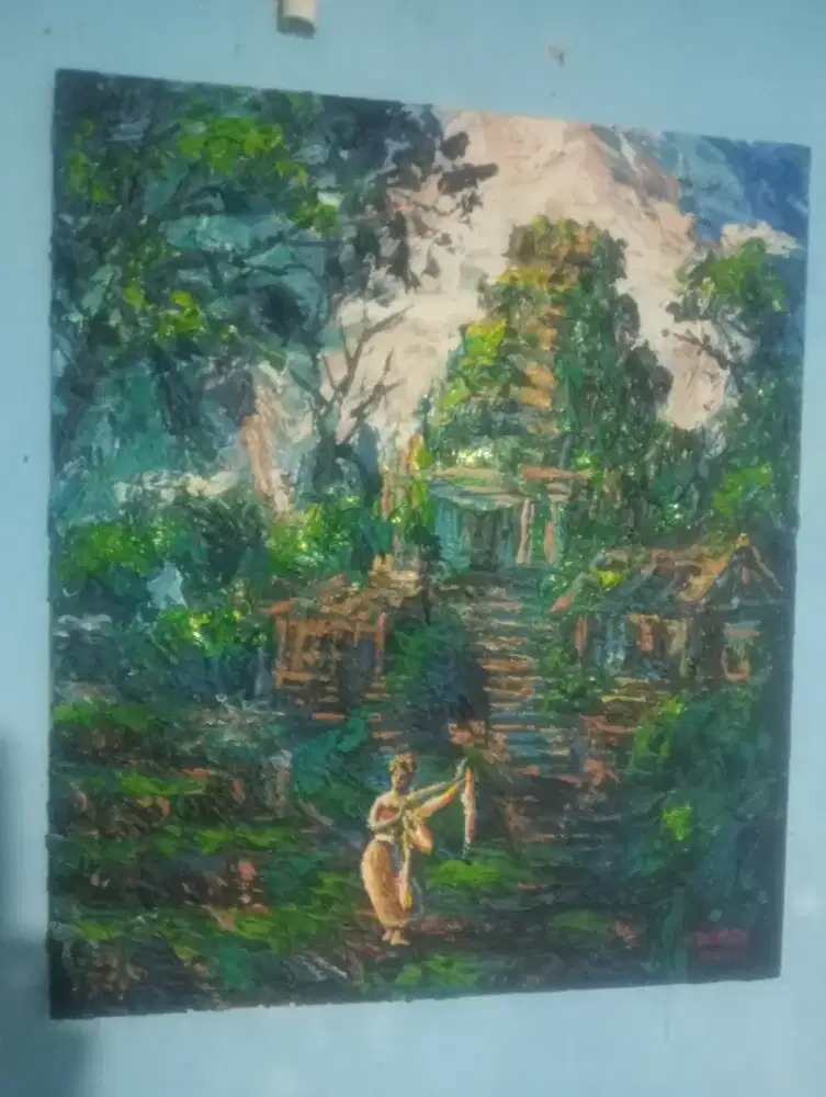 Lukisan jejeak penari