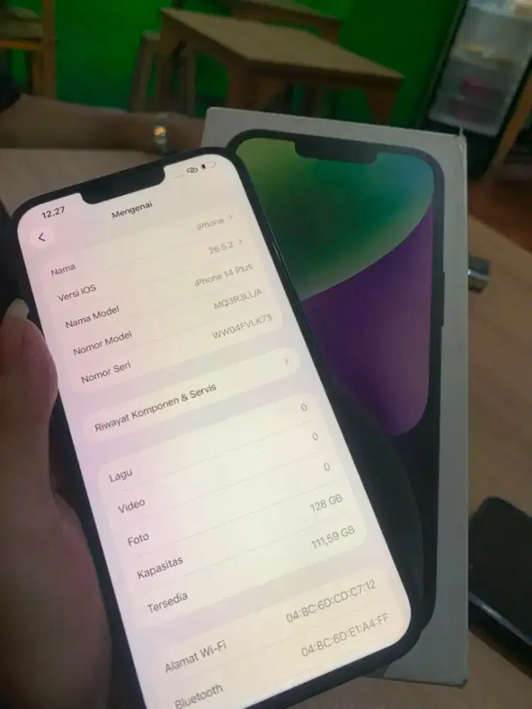 Iphone 14plus 128gb simlock
