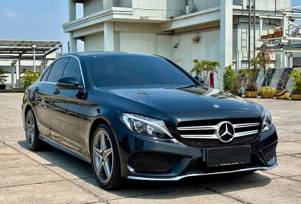 [LOW ODO 23.000] MERCEDES BENZ C200 AMG 2018 HITAM TT 2017