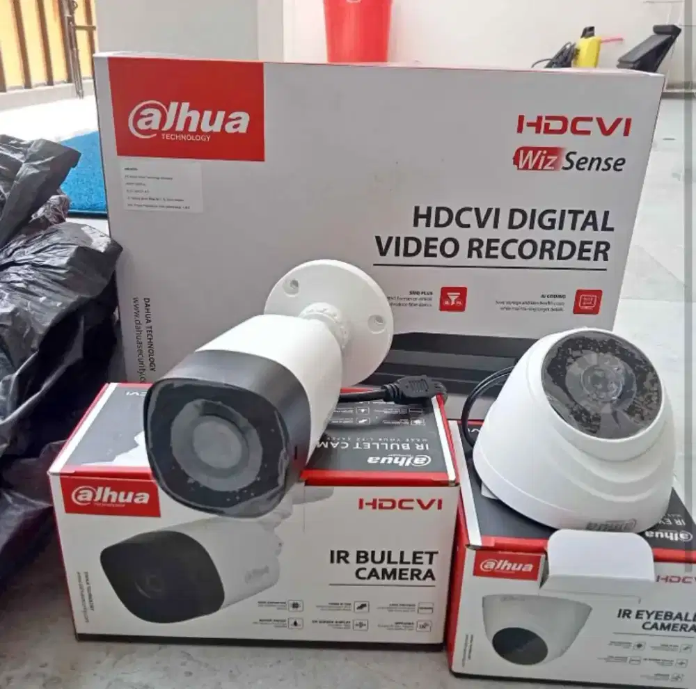 Paket CCTV lengkap plus Pemasangan