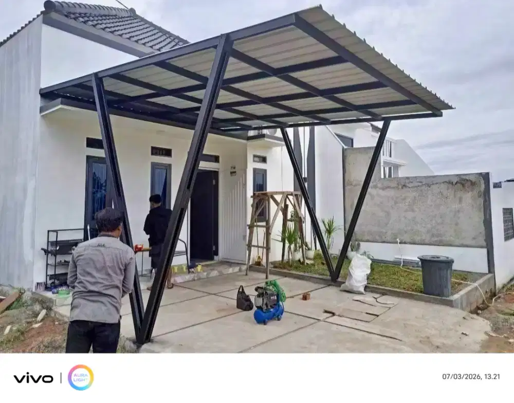 Kanopi dan garasi baja ringan