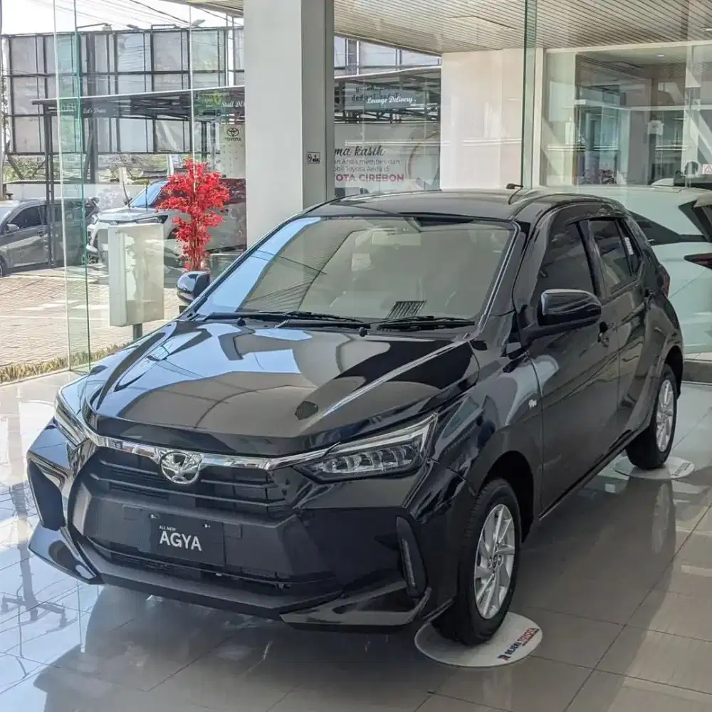 DP 5JT TOYOTA AGYA G MATIC CVT / MANUAL MT 2026 KREDIT HITAM PUTIH