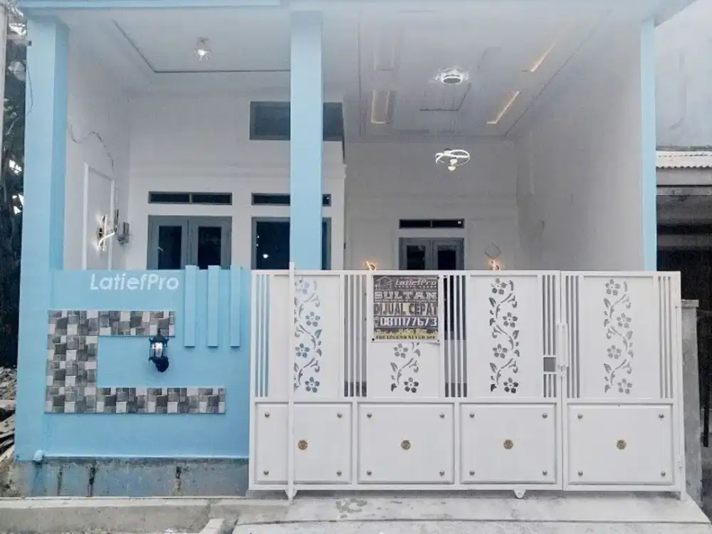 Rumah Biru Harga Seru Kondisi Baru