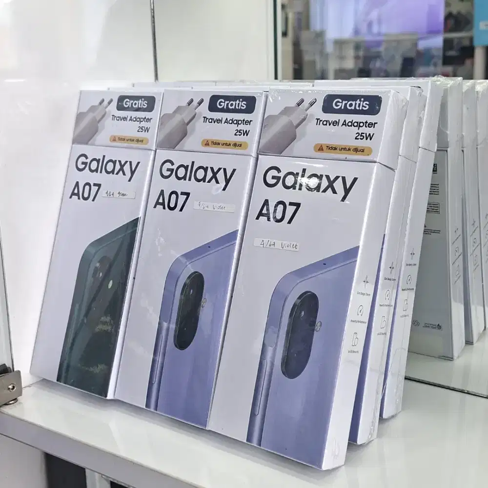 SAMSUNG A07 STOK TERLARIS BISA COD GRATIS ONGKIR