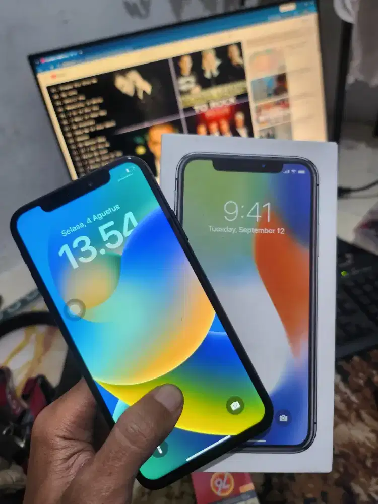 Iphone x 64gb all op aman bgt murmer aja HP dus