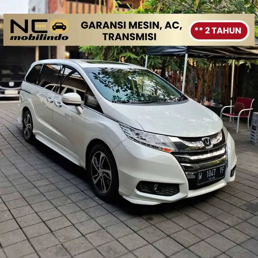 [ Garansi Mesin Matic ] HONDA ODYSSEY 2.4 E BENSIN AT 2015 PUTIH