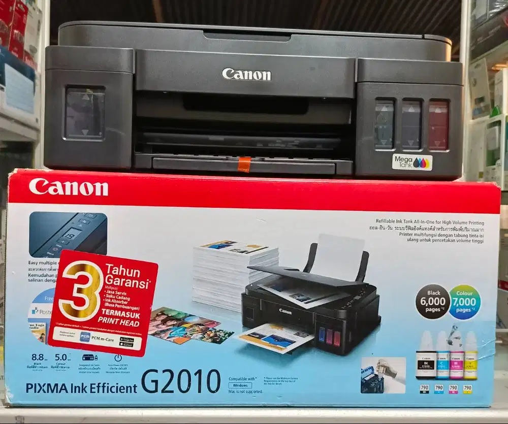 Print Scan Copy Canon Baru G2010