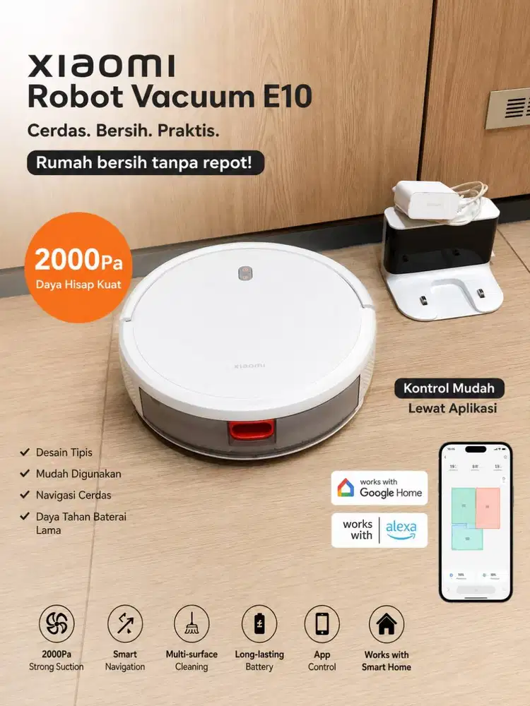 Jual Xiaomi Robot Vacuum E10