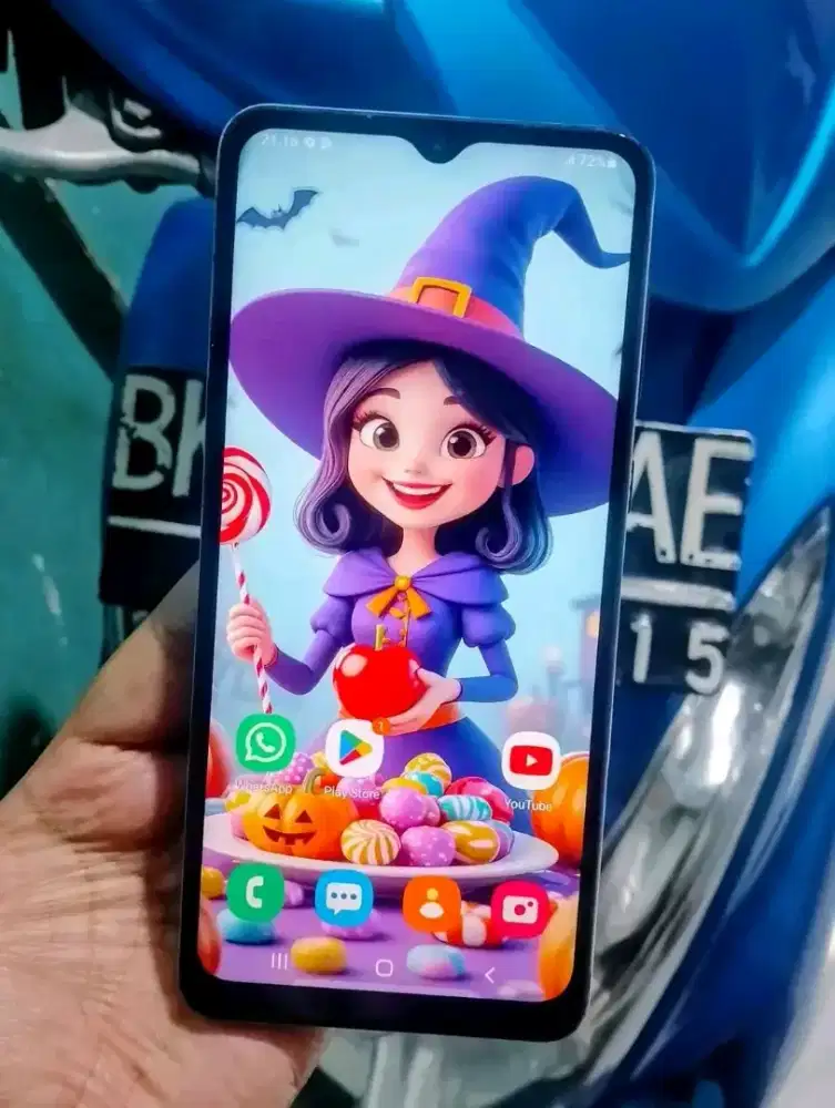 Samsung A04E 4G Ram 3+4/32 gb jadi 7 gb Yg ORI Bukan republish Sehat.