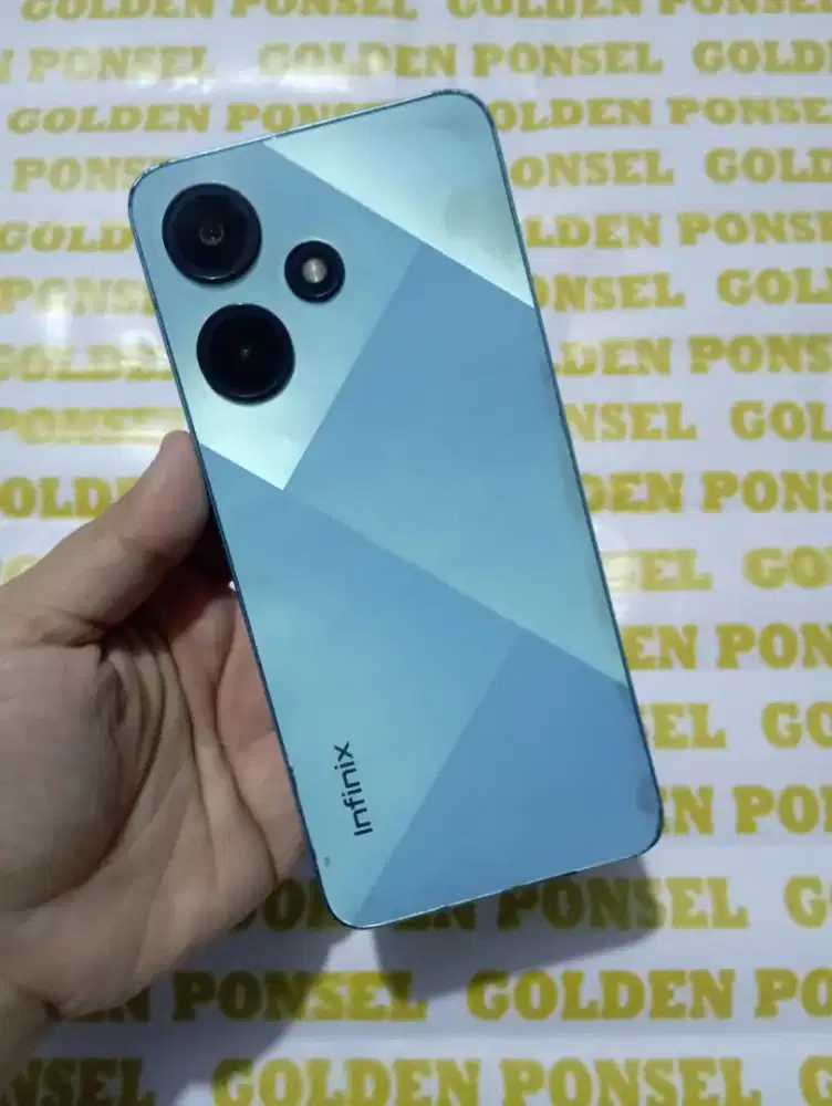 Infinix Hot 30i-Finger.4G.Ram 8+5/128GB.ORI.GOLDEN PONSEL