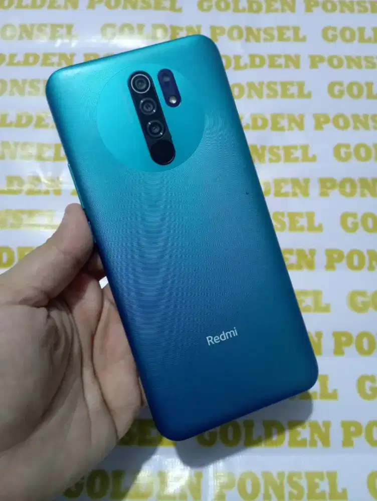 Redmi 9-4G.Finger.Ram 4+1/64GB.ORI.GOLDEN PONSEL