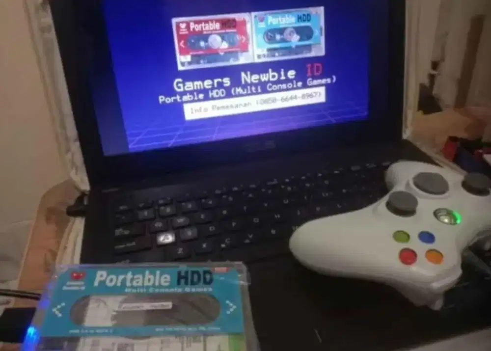 Portable Games HDD dan Gamepad Joystick