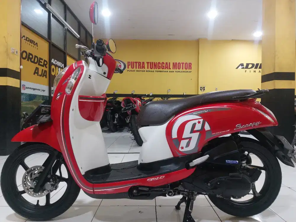 READY LAGI NIH GAISS MOTOR SCOOPY SPORTY KM LOW