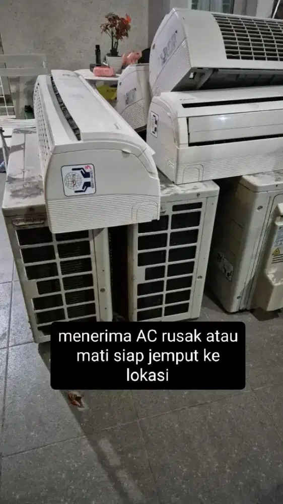 Tampung AC bekas