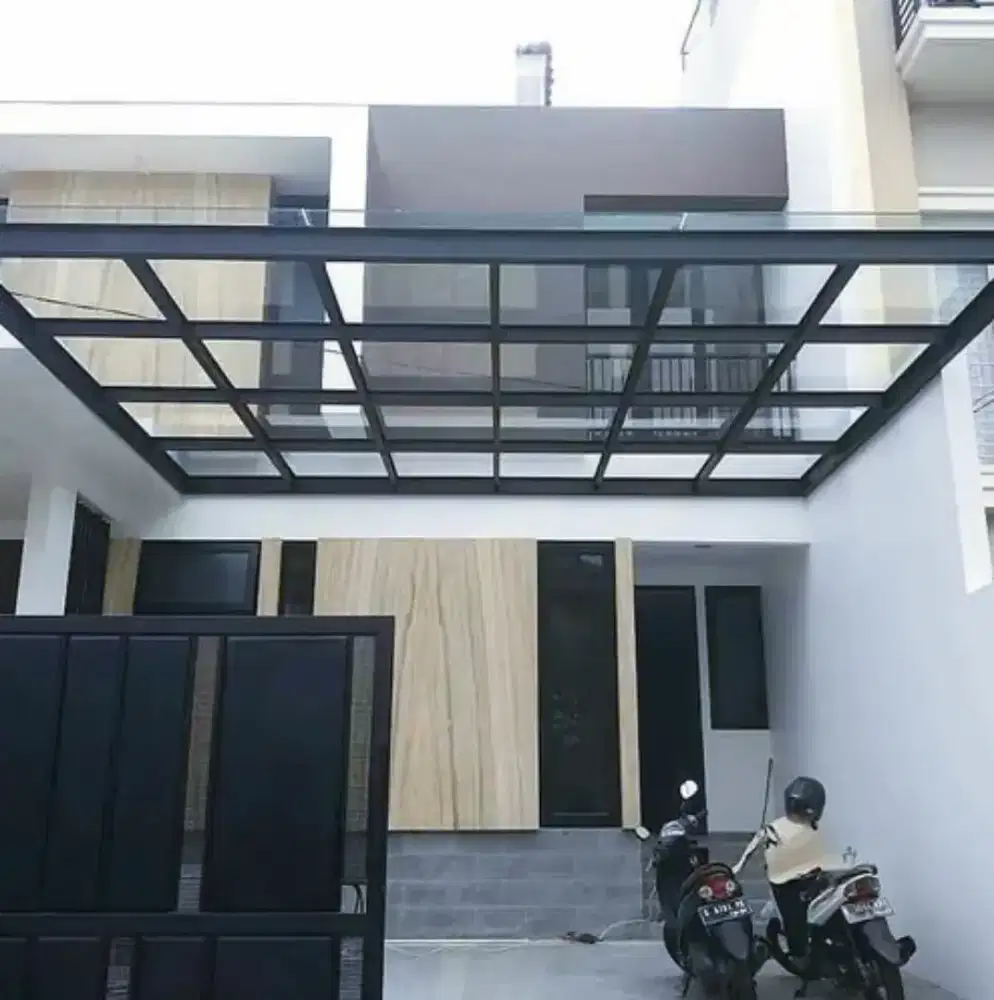Kaca Film Apartment, Kanopi , Gedung