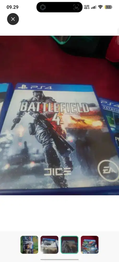 Kaset ps4 battlefield 4
