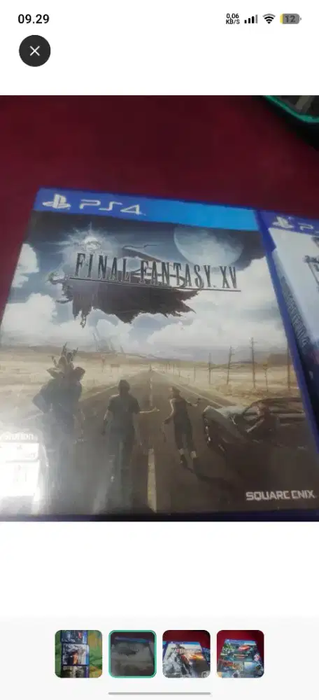 Kaset ps4 final fantasy xv