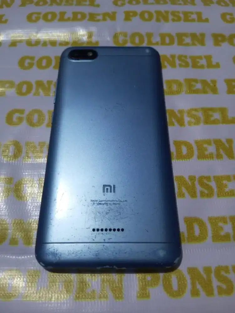 Redmi 6A-4G.Facelock.Ram 2/16GB.ORI.GOLDEN PONSEL