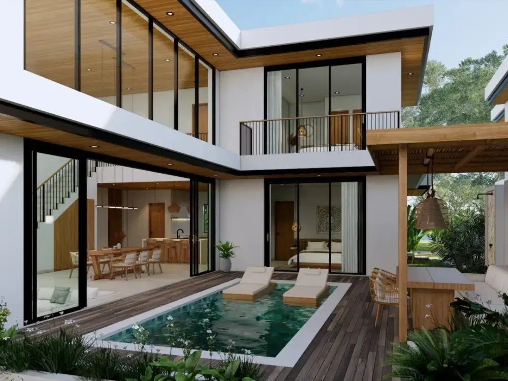 Villa Mewah 3 Kamar Tidur dengan Kolam Renang Pribadi di Bingin Investasi Lifestyle Premium