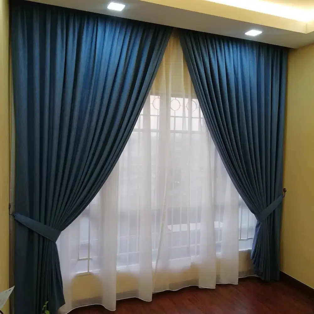 Jasa Buat gorden jendela pintu gorden blackout hordeng vitrase hordeng