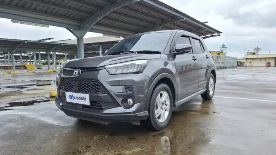 DP MURAH Toyota Raize 1.2 G Bensin-AT 2022 Abu CAKBD