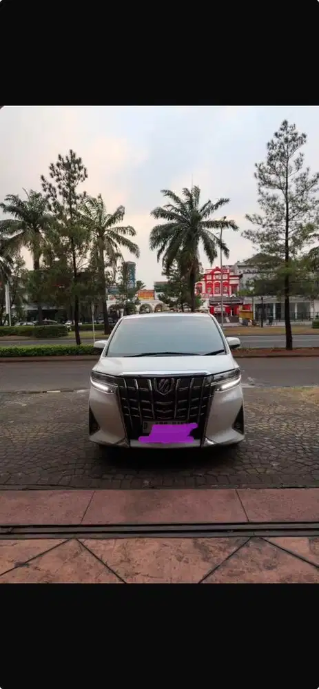 BU cash alphard 2018 525jt