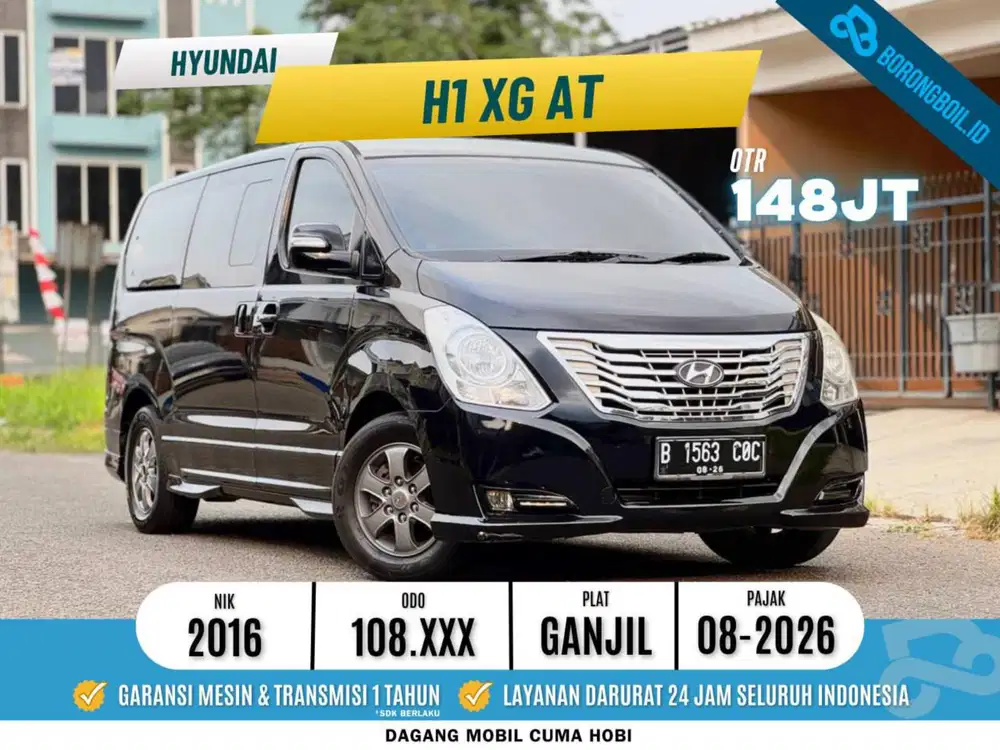 Hyundai H1 XG 2016 Bensin Hitam