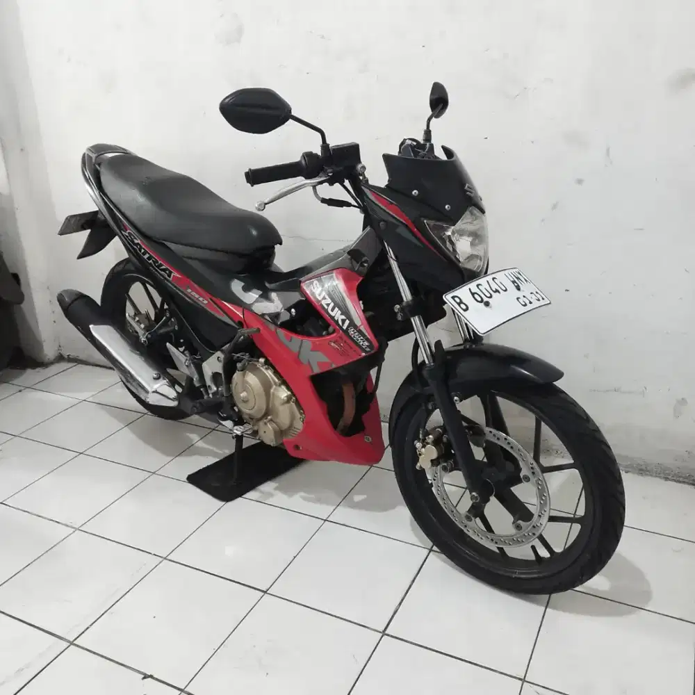 Suzuki Satria Fu 2015 Mesin Cakep