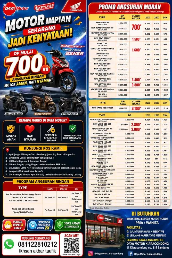 Credit motor dp 700rb