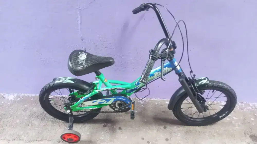 Sepeda anak size 16 wimcycle chopper