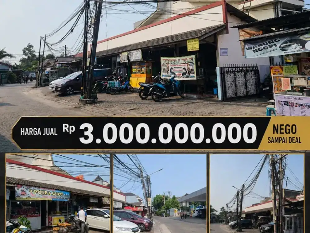 Tanah dan bangunan murah karawaci kota tangerang selatan