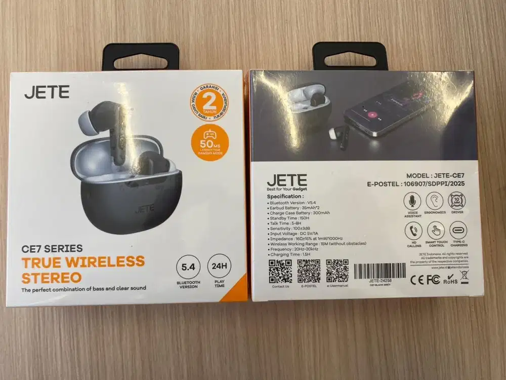 HF TWS Jete CE7 Black-Grey