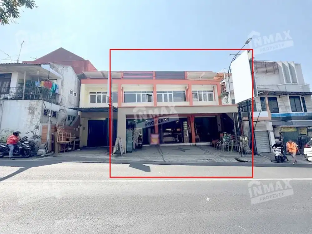 3 Ruko Jadi 1 Bangunan Luas Cocok Untuk Usaha Kantor/Kuliner Daerah Bandulan