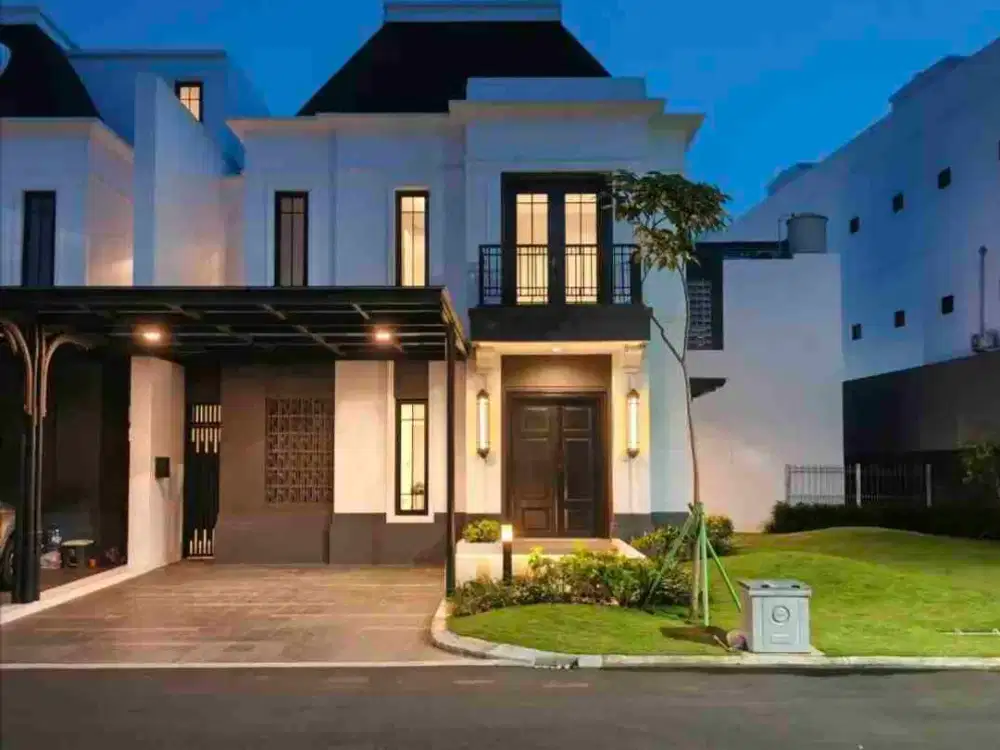 Rumah Cluster premium mewah LT 180 LB 169 di Sumarecon Crown Gading bekasi