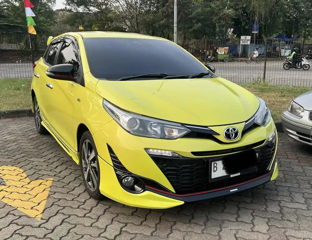 Toyota Yaris S TRD CVT 2018 Kuning 7 airbag