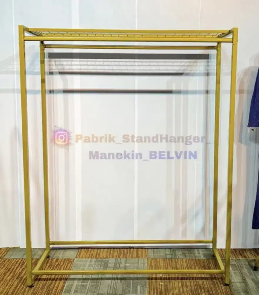 GAWANG GANTUNGAN BAJU BESI KUAT MASIH SANGAT BAGUS