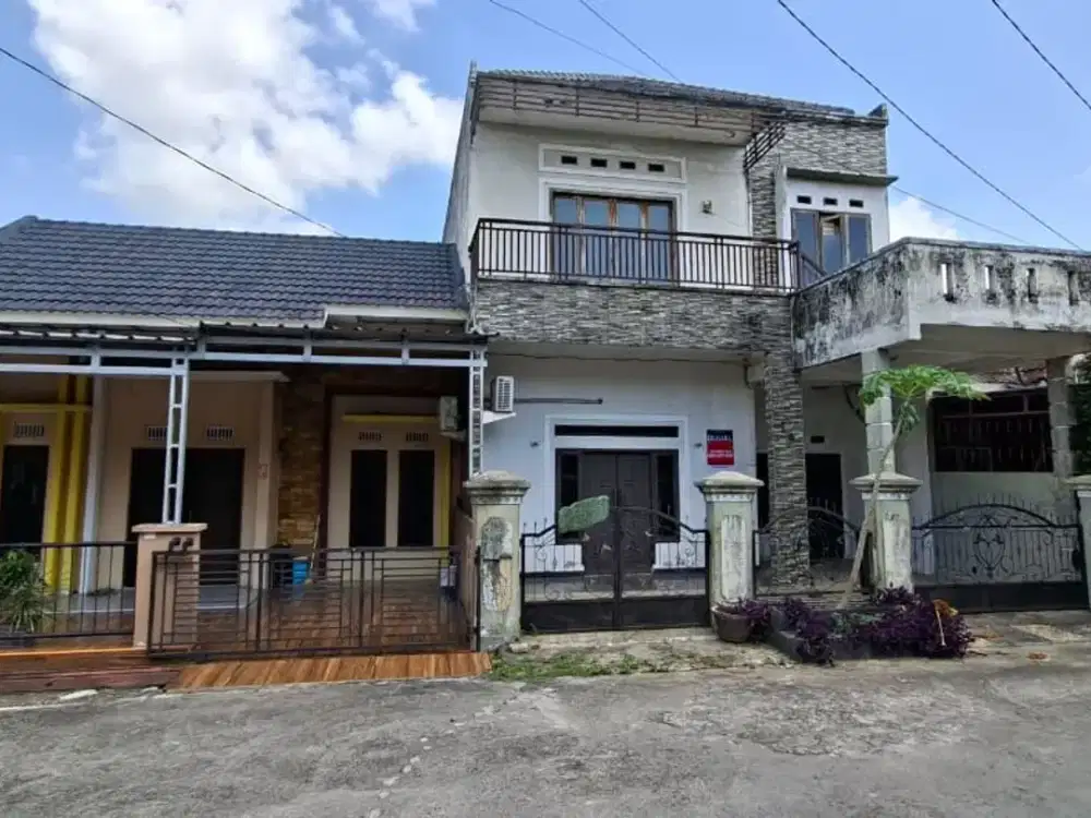 DIJUAL RUMAH KOMPLEK SENANG HATI MASKAREBET PALEMBANG