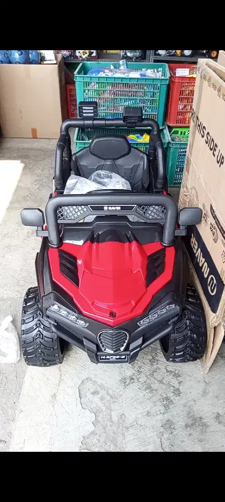 Mainan Anak Mobil Naik Jeep Aki