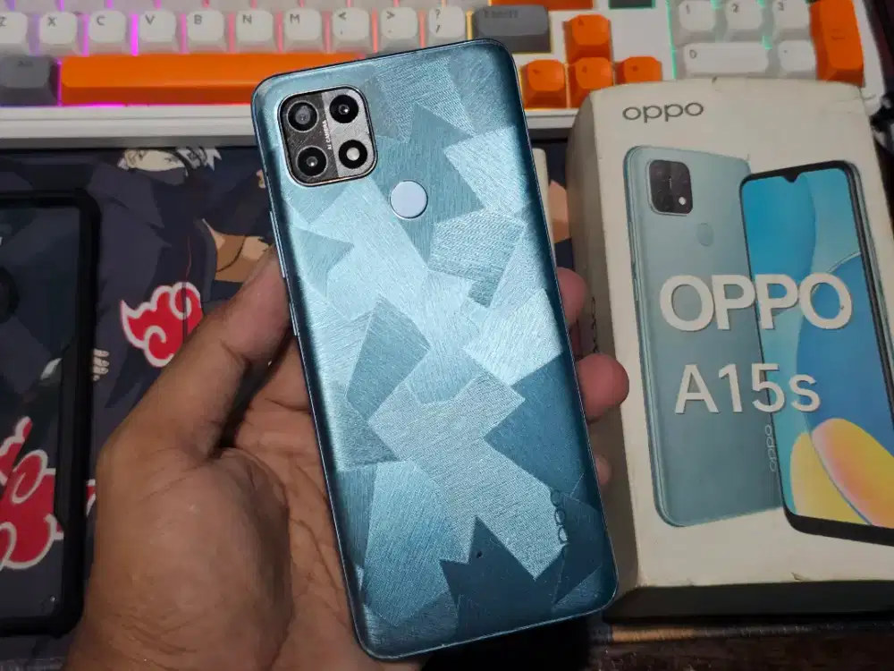 Oppo A15s Ram 4GB/64GB Mulus95% Fullset