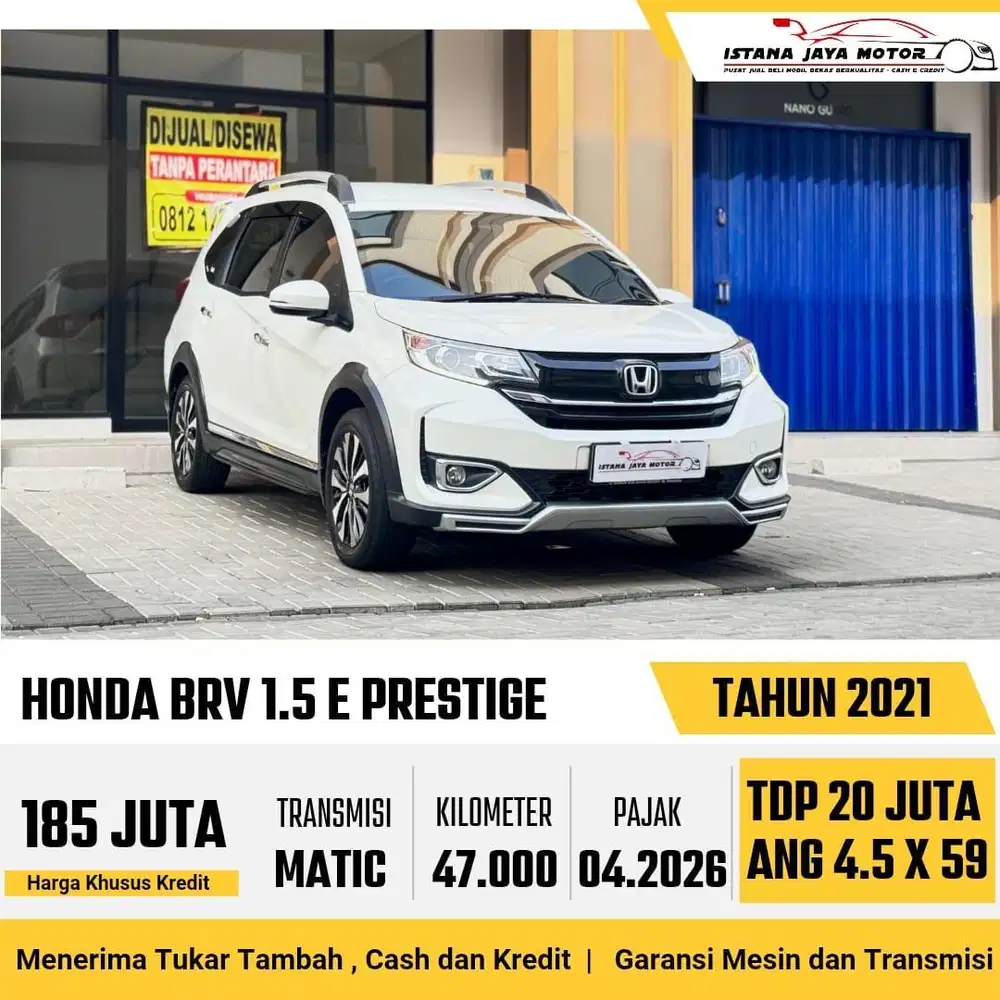 LOW KM !! Honda BR-V Prestige 1.5 Automatic 2021