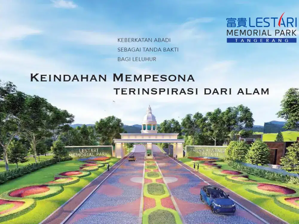 DIJUAL TANAH KUBURAN Lestari Memorial Park, Karawang Barat.